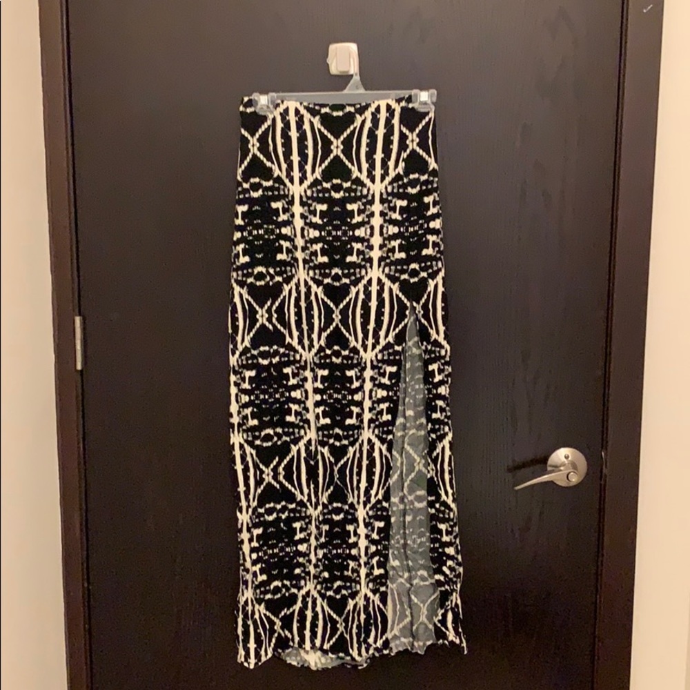 Express Tribal Maxi Skirt